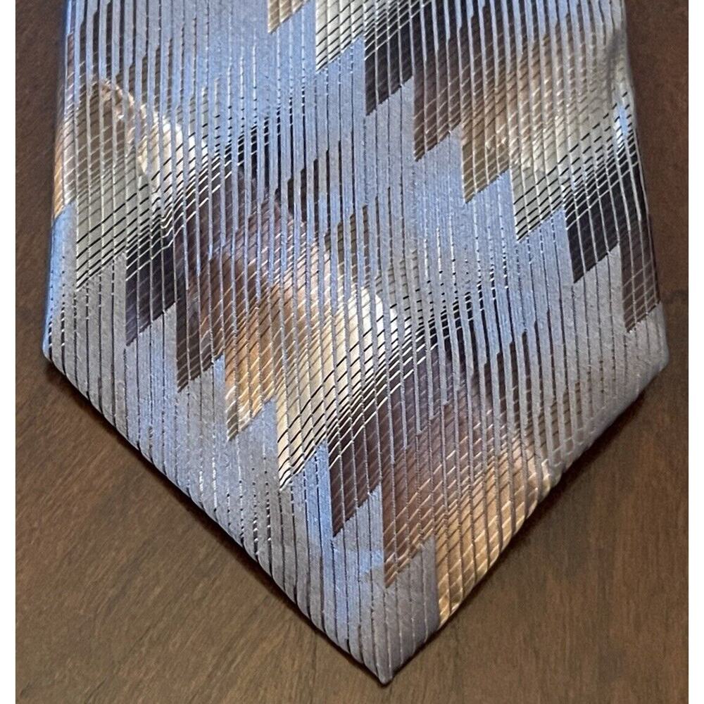 John Ashford Hand Made 100% Polyester Men’s Neck Tie Made In China